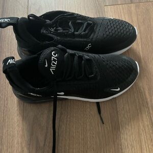 Women’s Nike Air Max 270 Black and White Sneakers